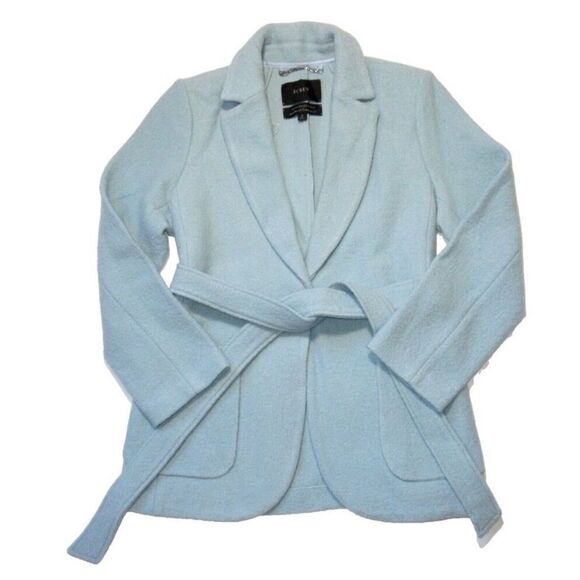 J.Crew Wrap Blazer-Jacket in Dusty
Shale Blue Italian Boiled Wool Size 6 / NWOT - Picture 7 of 8